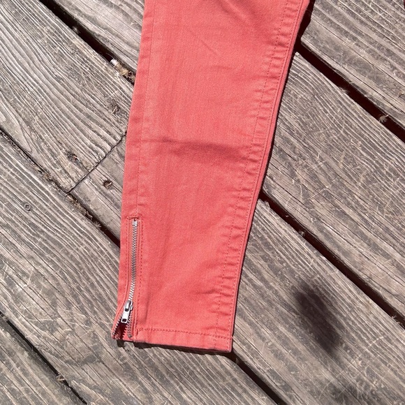 American Rag Coral Tangerine Skinny Ankle Jeans Sz. 4 27” - Picture 2 of 9